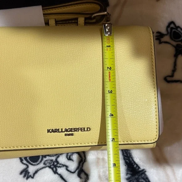 Karl Lagerfeld Vibrant Yellow Crossbody Bag - Picture 10 of 10